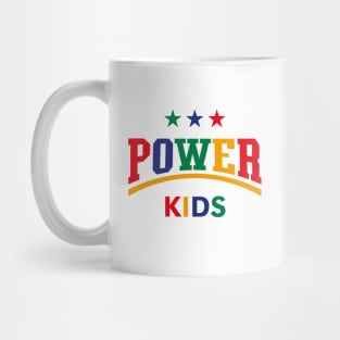 Power Kids (Children / Kiddies / Siblings / 4C) Mug